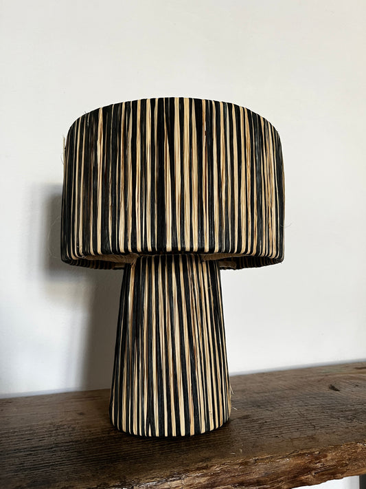 LAMPE RAYÉE NOIRE