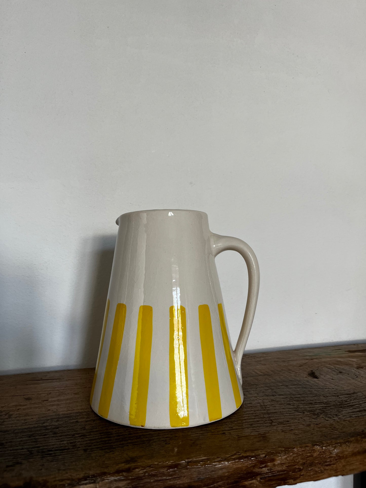 PICHET RAYÉ JAUNE POUSSIN