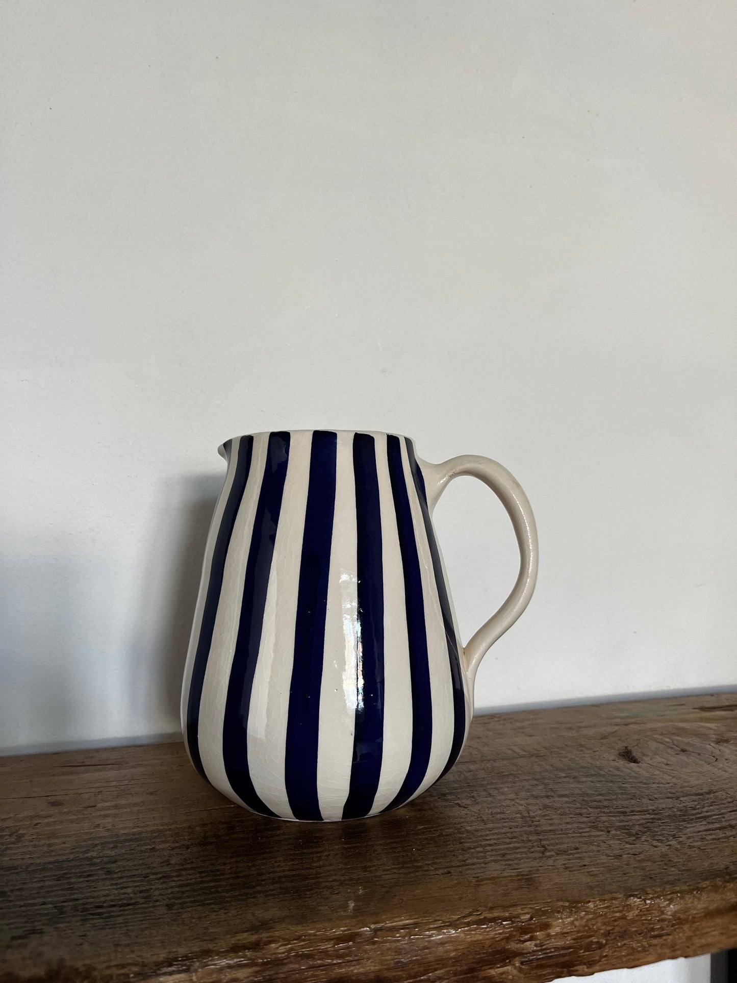 PICHET ARRONDI RAYÉ BLEU MARINE