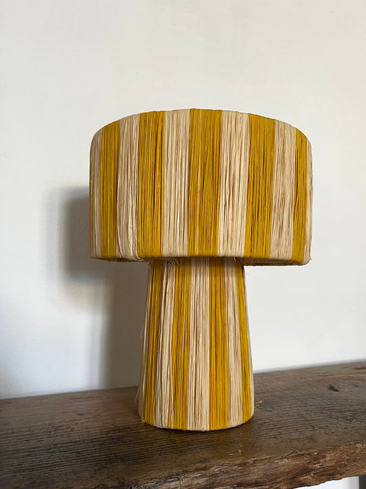 LAMPE RAYÉE MOUTARDE