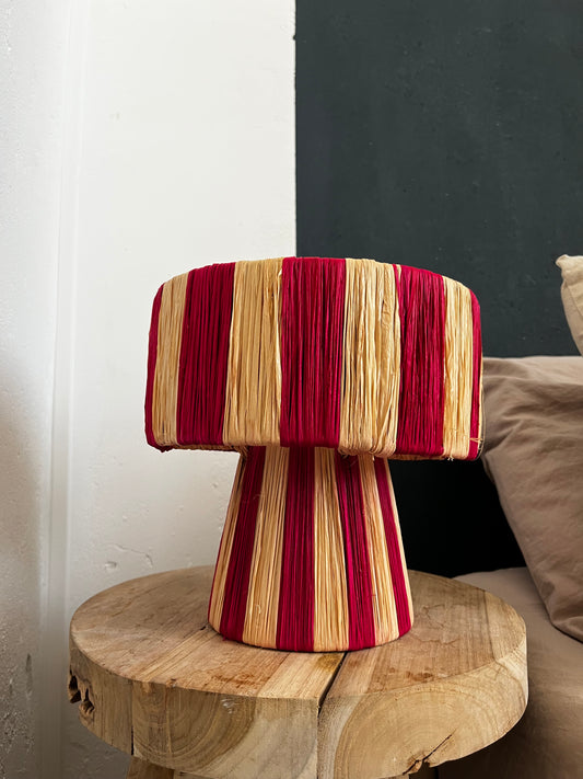 LAMPE RAYÉE ROSE