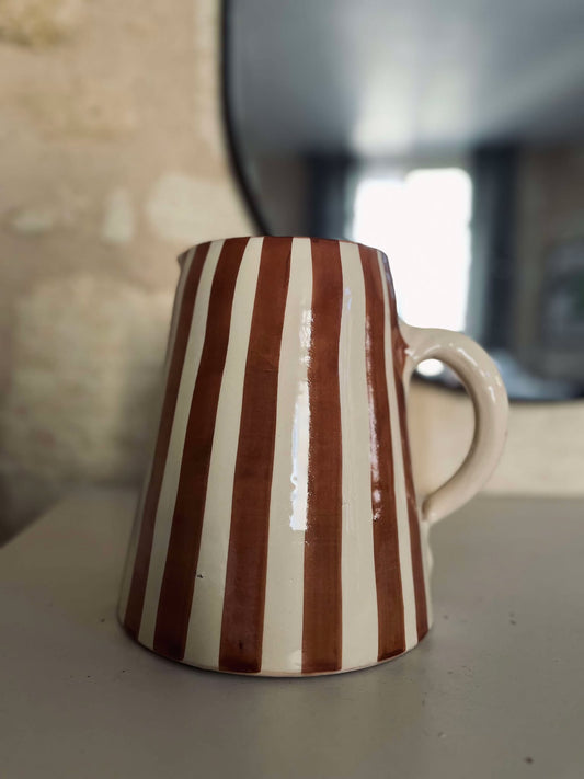 MOYEN PICHET RAYÉ MARRON